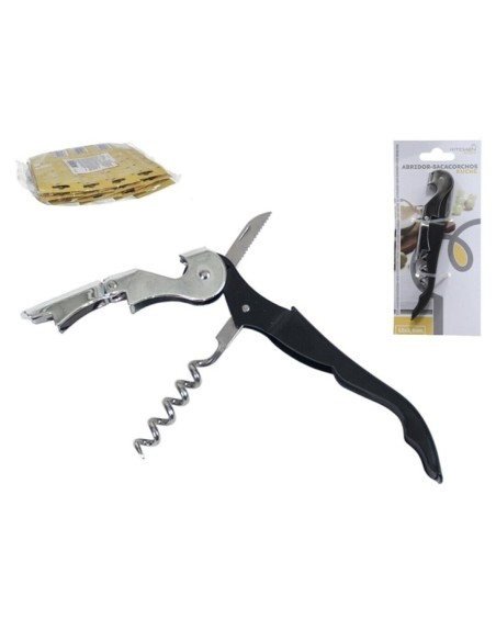 ABRIDOR SACACORCHOS KUCHE CROMADO