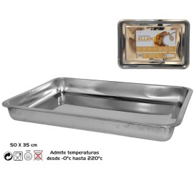 RUSTIDERA ALLAN 50 X 35 ACERO INOX