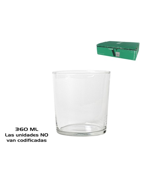 VASO SIDRA MIDI 36CL  12 UNIDADES