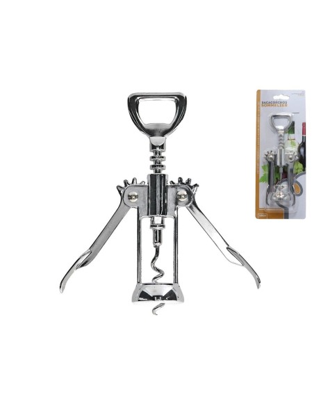 SACACORCHOS SOMMELIER CROMADO