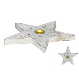 PORTA INCIENSO ESTRELLA WHITE 13,5CM