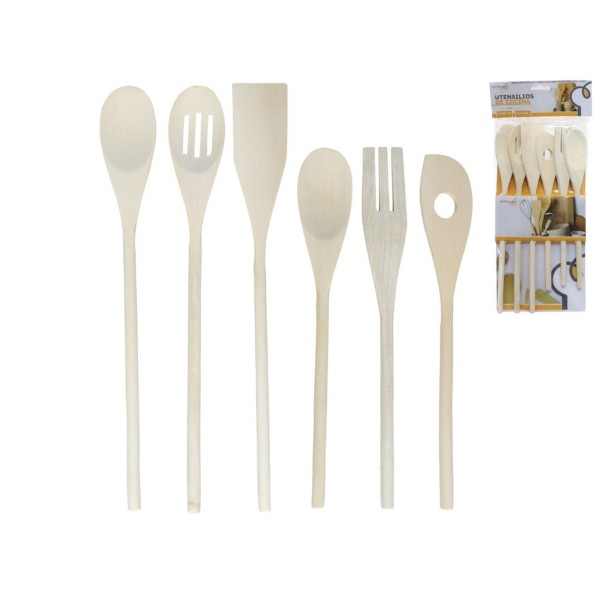 UTENSILIOS DE COCINA X6 25/30 CM