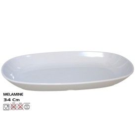FUENTE OVAL DIAMONDO 34X20 CM-MELAMINA