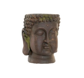 MACETERO FIBRA VIDRIO 25X24X30 BUDA ENVEJECIDO