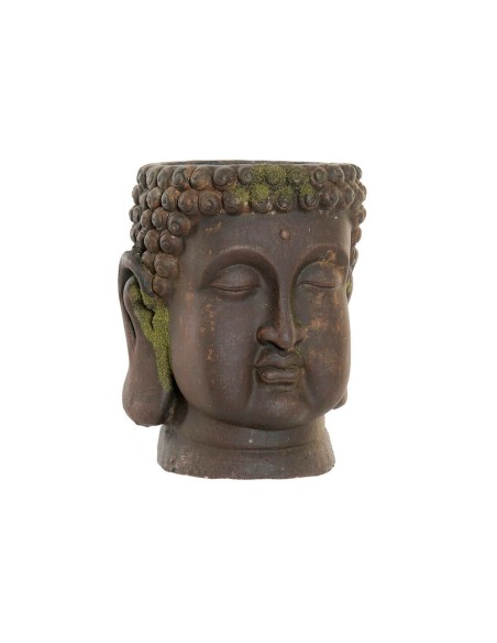 MACETERO FIBRA VIDRIO 25X24X30 BUDA ENVEJECIDO