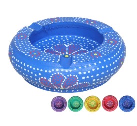 CENICERO FLOR 12 CM 5 STD