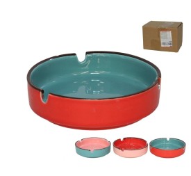 CENICERO ORION PORCELANA SURTIDO DE COLORES 10X10X