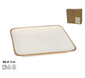 PLATO DYLAN PORCELANA 18,2X18,2X1,9 CM