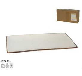 PLATO DYLAN PORCELANA RECTANGULAR 25X13X1,6 CM