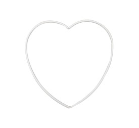 CORAZÓN METAL D30 BLANCO