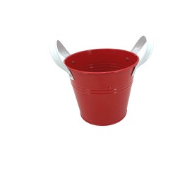 CUBO D14 ROJO ASA BLANCO BLANCO METAL