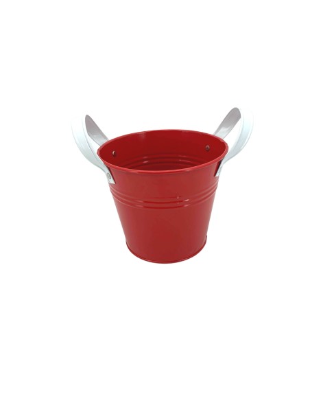 CUBO D14 ROJO ASA BLANCO BLANCO METAL