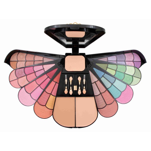 ESTUCHE DE MAQUILLAJE GIRL POWER PAVO REAL