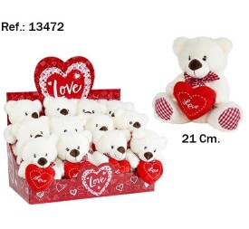 OSO 21CM. VICHY CORAZON LOVE