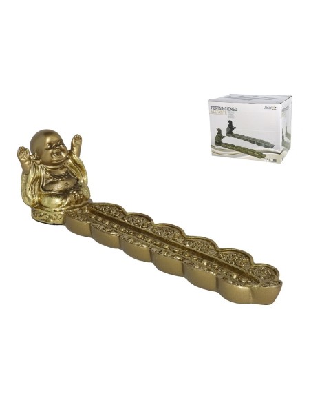 PORTA INCIENSO DEC. MONJE 20X4,5X5CM