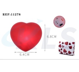 CORAZON PLASTICO LED