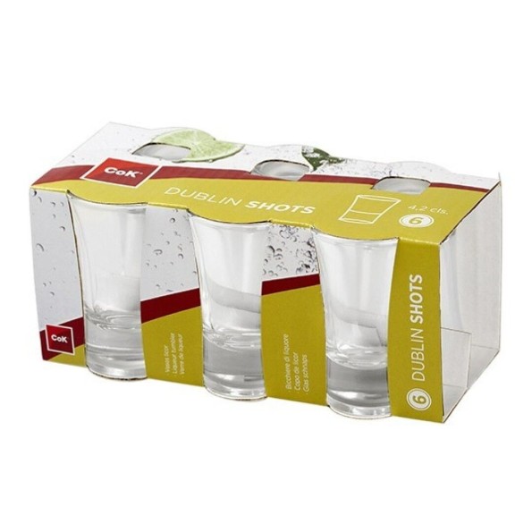 COK VASO CHUPITO DIBLIN 4,2 cl K12(SET 6 UNIDADES)