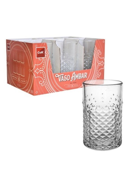 COK VASO AMBAR ALTO 45 cl 1 UNIDAD