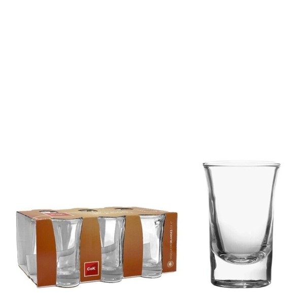 COK VASO CHUPITO IRLANDES 3,4 cl (SET 6 UNIDADES)