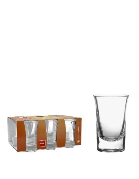 COK VASO CHUPITO IRLANDES 3,4 cl (SET 6 UNIDADES)