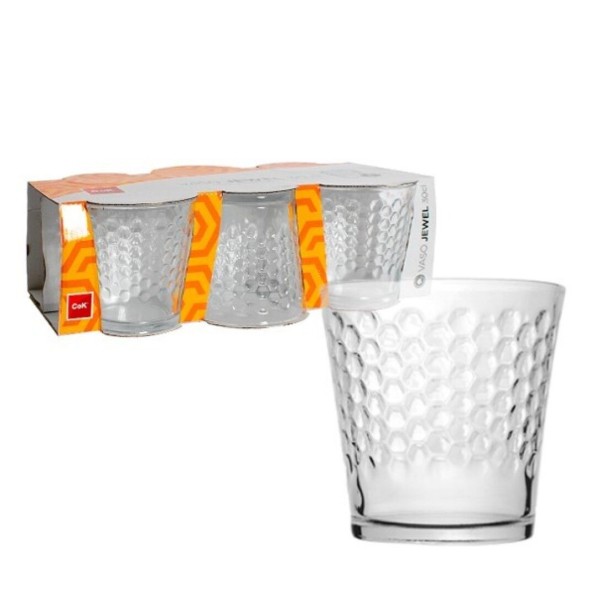 COK VASO JEWEL 30 cl(set 6 unidades)