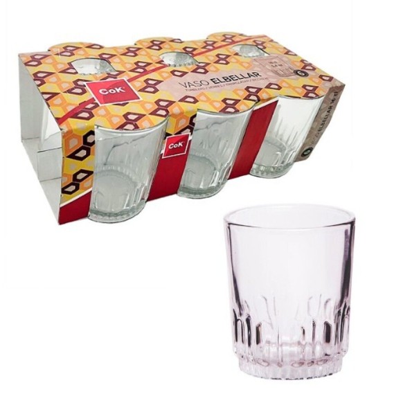 COK VASO ELBELLAR 16 cl(SET 6 UNIDADES)