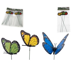 SET 3 PICKS MARIPOSAS 30CM SURTIDOS