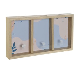 HUCHA MDF CRISTAL 35X4X19,5 NATURAL