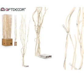 RAMILLETE VARAS NATURAL 30 LEDS 90CM