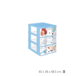 LOTE 3 CAJONERAS  ""WAGON"" IML LETS FLY