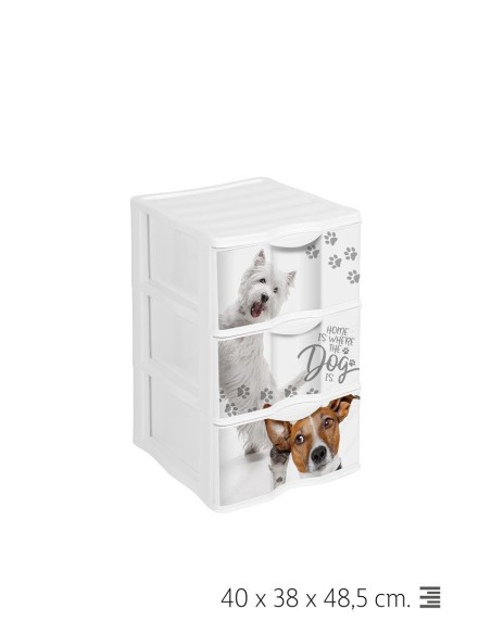 LOTE 3 CAJONERAS  ""WAGON"" IML MASCOTAS PERROS