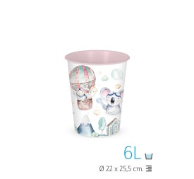 PAPELERA SIN TAPA 6 L. IML VOLAR