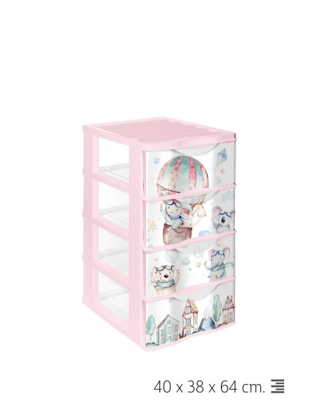 LOTE 4 CAJONERAS ""WAGON"" IML VOLAR