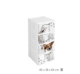 LOTE 4 CAJONERAS ""WAGON"" IML MASCOTAS PERROS