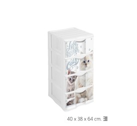 LOTE 4 CAJONERAS ""WAGON"" IML MASCOTAS GATOS