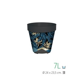 MACETA LISA 24 CM IML SELVA GOLD