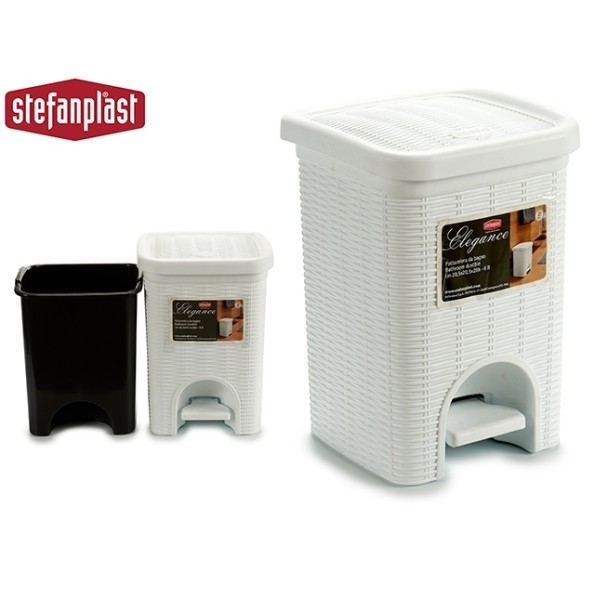 PAPELERA ELEGANCE PEQ 6L BLANCO