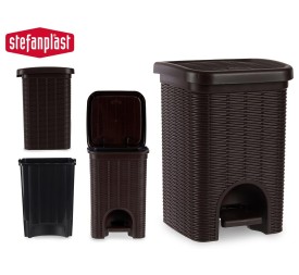 PAPELERA ELEGANCE PEQ 6L CHOCOLATE