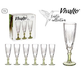 COPA CAVA COLOR VERDE 170ML (1Unid)