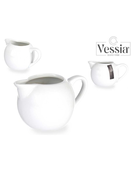 LECHERA PORCELANA 350 ML 8x13x6,5 cm.