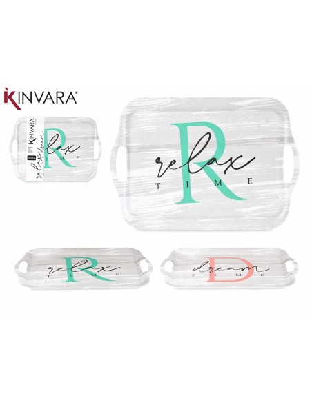 BANDEJA MELAMINA 42X30CM SURT 2 D Y R