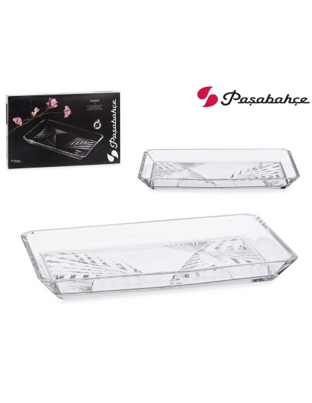 BANDEJA MADLEN CRYSTALINE 27,5 X 16,5CM BANDEJA MADLEN CRYSTALINE 27,5 X 16,5CM