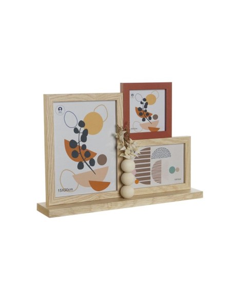 MARCO MULTIFOTO MDF CRISTAL 36X7X26 NATURAL