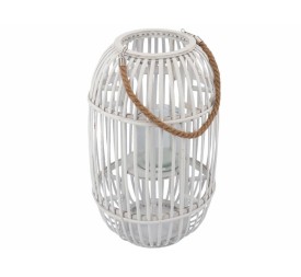 PORTAVELAS C/VASO CRISTAL ALANIS 50X31CM