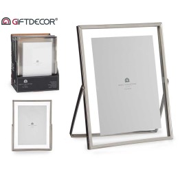 MARCO METAL PLATA 13X18CM