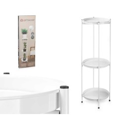 ESTANTE TRES ALTURAS BLANCO 24 x 24 x 81 cm.