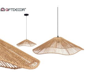 LAMPARA TECHO 55CM VUELO CUERDA