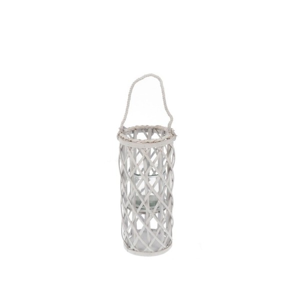 PORTAVELAS C/VASO CRISTAL ALGAR 40X16CM