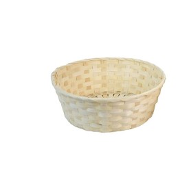 CESTA BAMBU NATURAL REDONDAXXL 28x28x18cm.