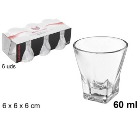 VASO CHUPITO CRISTAL MARGARITA 60 ML(1 Unidad)